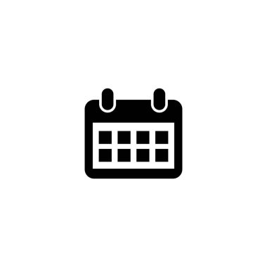 Takvim simgesi vektörü. Takvim sembolü. takvim vektör simgesi