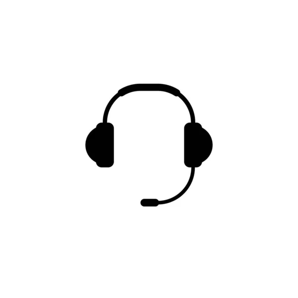 Kopfhörer Symbol Kopfhörer Ikone — Stockvektor