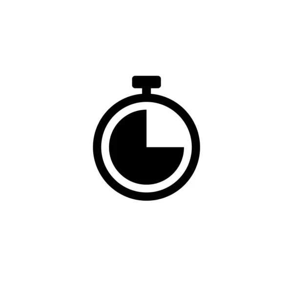 Time Icon Clock Icon Vector Time Vector Icon — Stock Vector