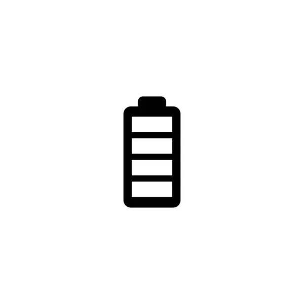 Batterij Icoon Pictogram Batterijvector — Stockvector