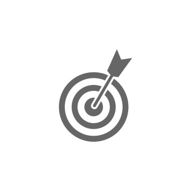 Hedef simgesi. Hedef vektör simgesi