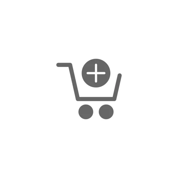 Shopping Icon Vector Shopping Cart Ico — Stock Vector