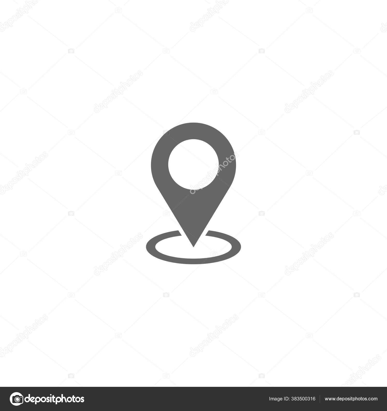 Pin Icon Vector 아이콘 포인터 Ico 스톡 벡터 - ©ariesticon 383500316, image size:1600x1700