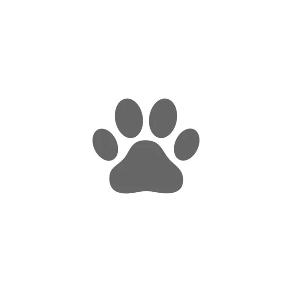 Vektor Ikony Tlapky Paw Print Ico — Stockový vektor