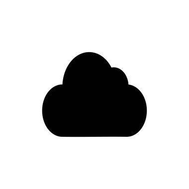 Cloud icon vector for web and mobile app. cloud sign and symbol