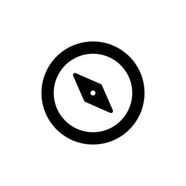 Compass icon vector for web and mobile app. arrow compass icon sign and symbol