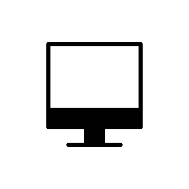 Computer icon vector for web and mobile app. computer monitor sign and symbol