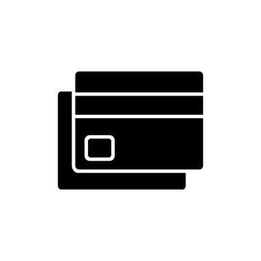 Credit card icon vector for web and mobile app. Credit card payment sign and symbol