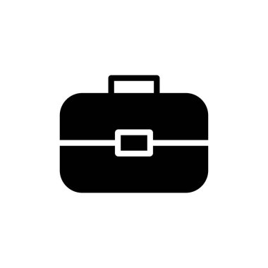 Briefcase icon vector for web and mobile app. suitcase sign and symbol. luggage symbol.