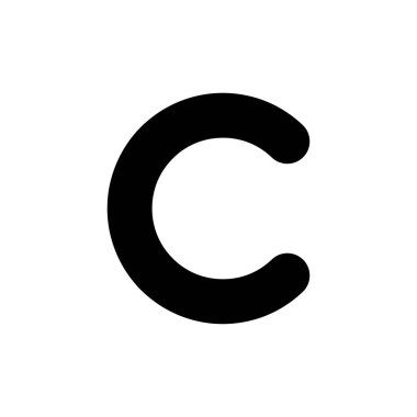 Copyright icon vector for web and mobile app. copyright sign and symbol
