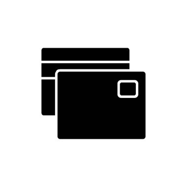 Credit card icon vector for web and mobile app. Credit card payment sign and symbol