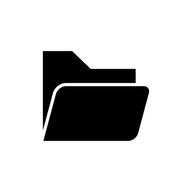 Folder icon vector for web and mobile app. folder sign and symbol