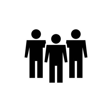 Web ve mobil uygulama için insan simgesi. İmza ve sembol. Kullanıcı Simgesi vektörü