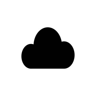 Cloud icon vector for web and mobile app. cloud sign and symbol