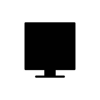 Computer icon vector for web and mobile app. computer monitor sign and symbol
