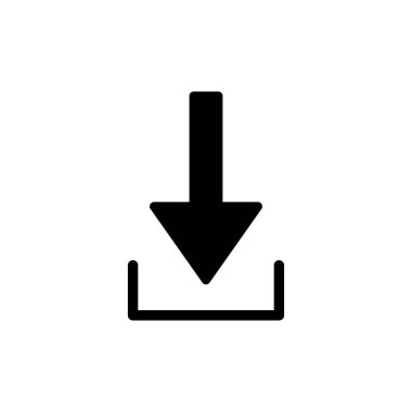 Download icon vector for web and mobile app. Download sign and symbol
