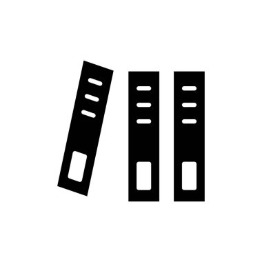 Web ve mobil uygulama için kütüphane simgesi vektörü. eğitim işareti ve sembol