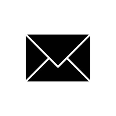 Web ve mobil uygulama için e- posta simgesi vektörü. e-posta işareti ve sembol. E- posta simgesi. Zarf simgesi