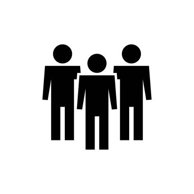 Web ve mobil uygulama için insan simgesi. İmza ve sembol. Kullanıcı Simgesi vektörü