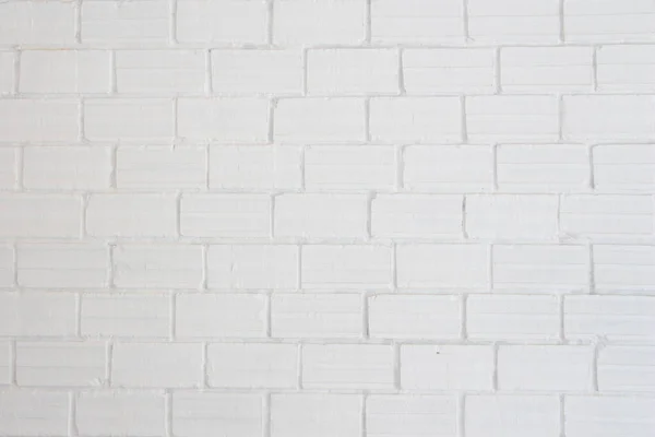 Біла Плитка Настінна Цегла Сучасному Стилі Текстура Фону Деталі Промислової — стокове фото