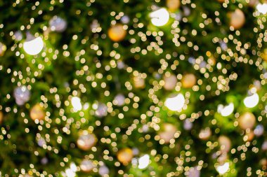 soyut arkaplan ışığı Noel ağacı.