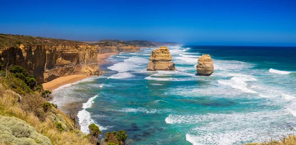 Tolv Apostlarna Great Ocean Road Australien — Stockfoto