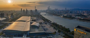 Guangzhou 'nun hava görüntüsü