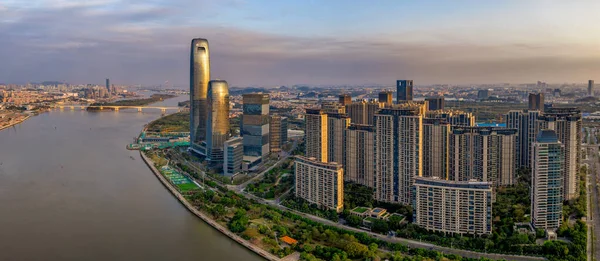 Vista Aérea Guangzhou —  Fotos de Stock