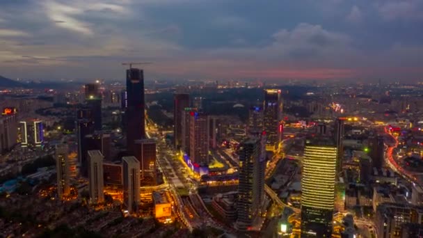 Time Lapse Fotózás Guangzhou Wanbo Cbd Legjobb Látnivalók Guangzhou — Stock videók