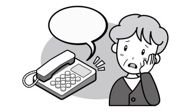 Bir telefon yüzünden büyükannemin başı dertte.