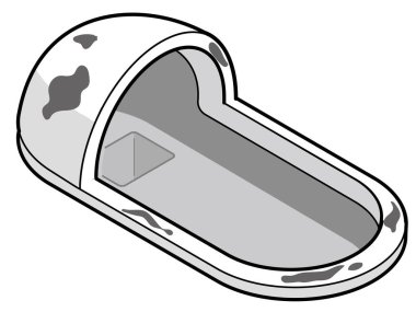 Japon tarzı tuvalet çok pis.