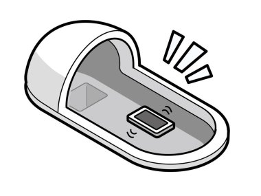 Cep telefonu Japon tarzı bir tuvalete düşüyor.