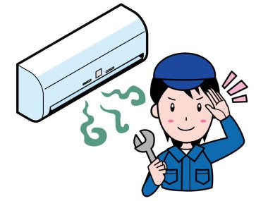 Kokuşmuş klimayı tamir et.