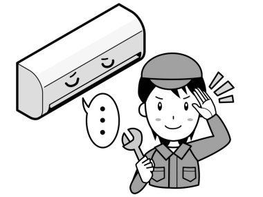 Çalışmayan klimayı tamir et.