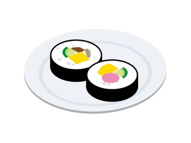 Bir kasede servis edilen kızarmış Japon yumurtasıyla pilav.