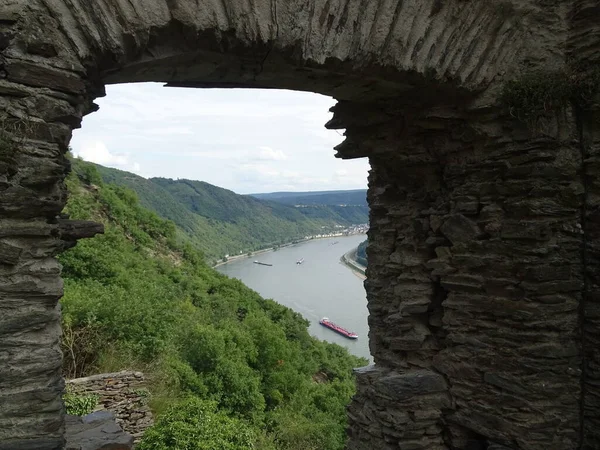 Lihat Lembah Rhine — Stok Foto