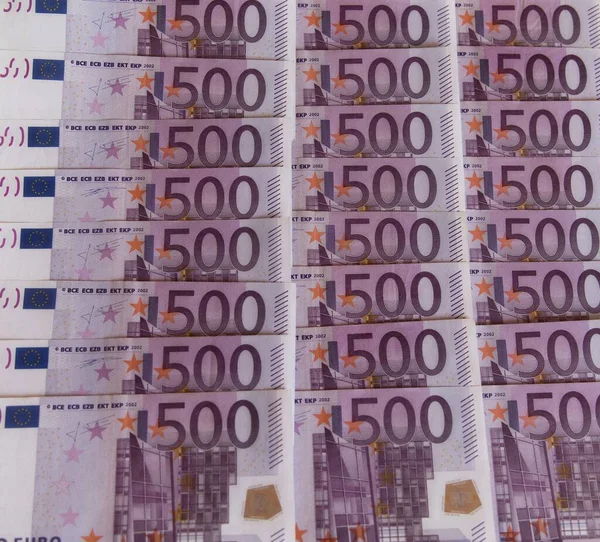 Euro Banknoten Europäische Zentralbank — Stockfoto