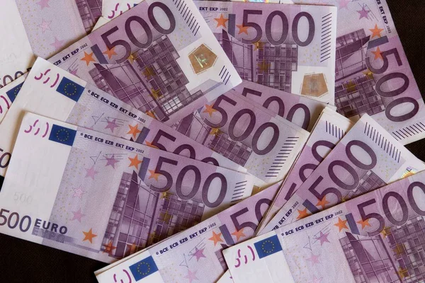 Euro Money Banknotes European Central Bank — Stock Photo, Image