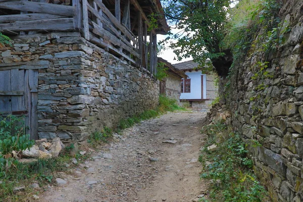 Staré Domy Historické Kulturní Rezervaci Vesnice Dolen Bulharsko Dolen Proslulý — Stock fotografie