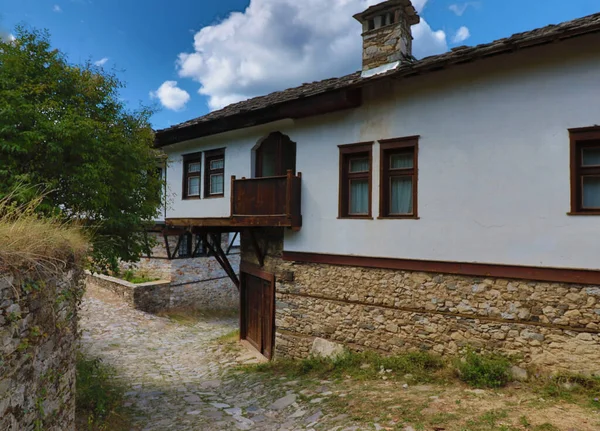 Oude Huizen Het Historische Cultuurreservaat Van Het Dorp Dolen Bulgarije — Stockfoto
