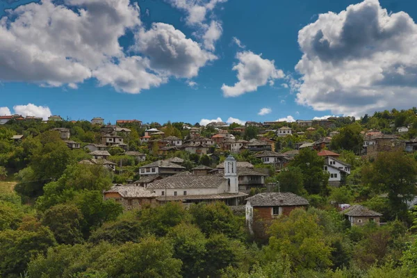 Old Houses Historical Cultural Reserve Dolen Village Bulgaria Dolen Famous — Stock Photo, Image