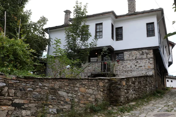 Casas Antigas Reserva Cultural Histórica Vila Dolen Bulgária Dolen Famosa — Fotografia de Stock