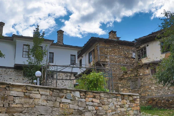 Casas Antiguas Reserva Cultural Histórica Del Pueblo Dolen Bulgaria Dolen — Foto de Stock