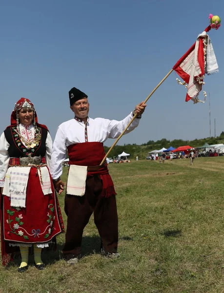 Arbanassi Bulgaristan Temmuz 2017 Bulgaristan Arbanassi Kasabasındaki Ulusal Folklor Fuarında — Stok fotoğraf