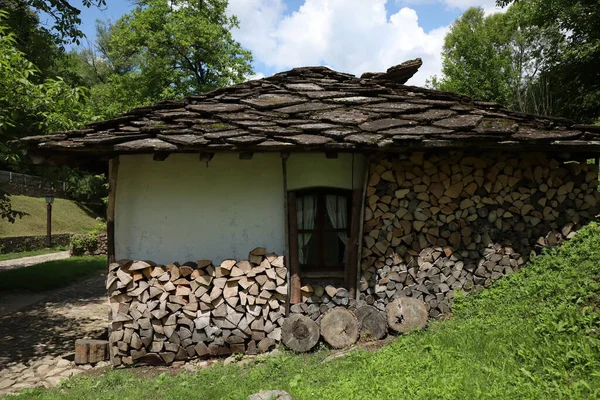 Casa Museu Etnográfico Livre Etar Distrito Epônimo Gabrovo Bulgária Uma — Fotografia de Stock