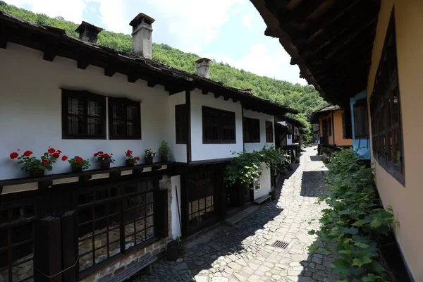 Κατοικία Στο Εθνογραφικό Υπαίθριο Μουσείο Etar Στην Ομώνυμη Περιοχή Gabrovo — Φωτογραφία Αρχείου