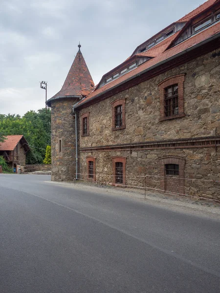 Czocha Poland July 2019 View Outer Buildings Czocha Castle Road — Stock Photo, Image