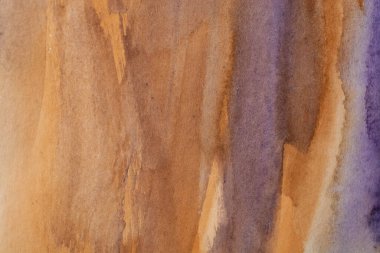 Soyut suluboya resim arka planı, doku arkaplanı. Dekoratif kahverengi duvar kağıdı. Koyu kağıdın yapısı.