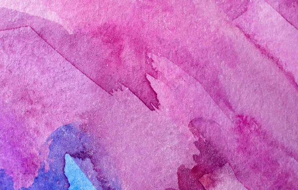Magenta Kağıt Doku. Arka plan, pembe suluboya el çizimi