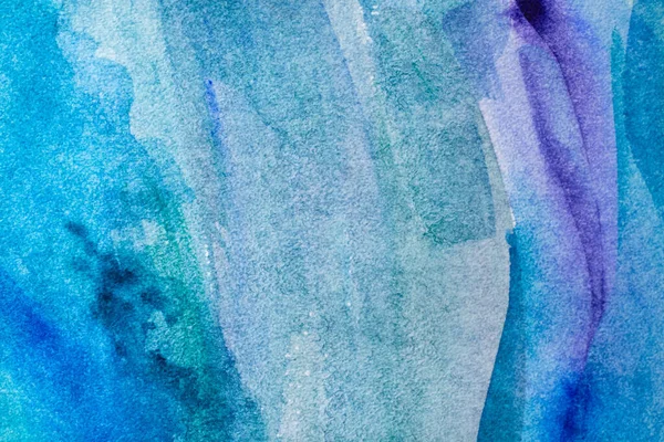 Kağıt dokusunda mavi suluboya, arkaplan tasarımı, elle boyanmış element